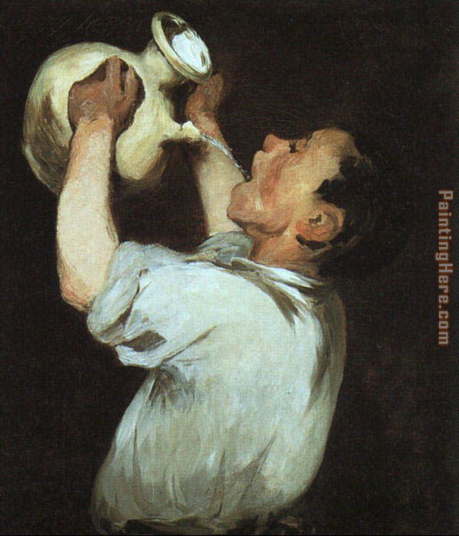 645x753 Edouard Manet Boy With A Pitcher Painting Anysize 50% Off - Pitcher Painting