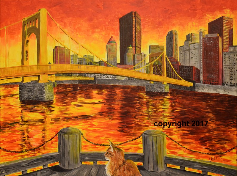 797x592 Jean Lazar - Pittsburgh Painting