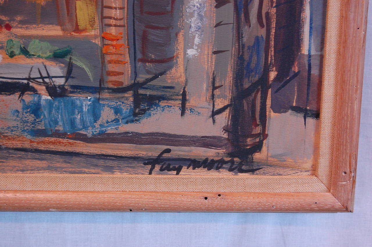 1280x848 Original Fay Moore Painting, Pittsburgh For Sale - Pittsburgh Painting