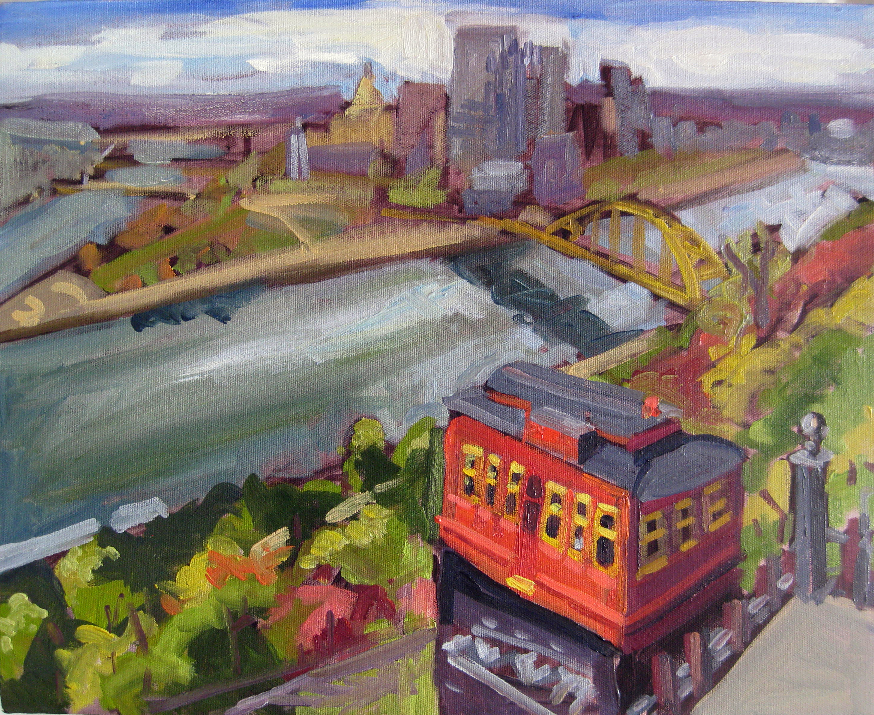 2914x2383 Pittsburgh Paintings - Pittsburgh Painting