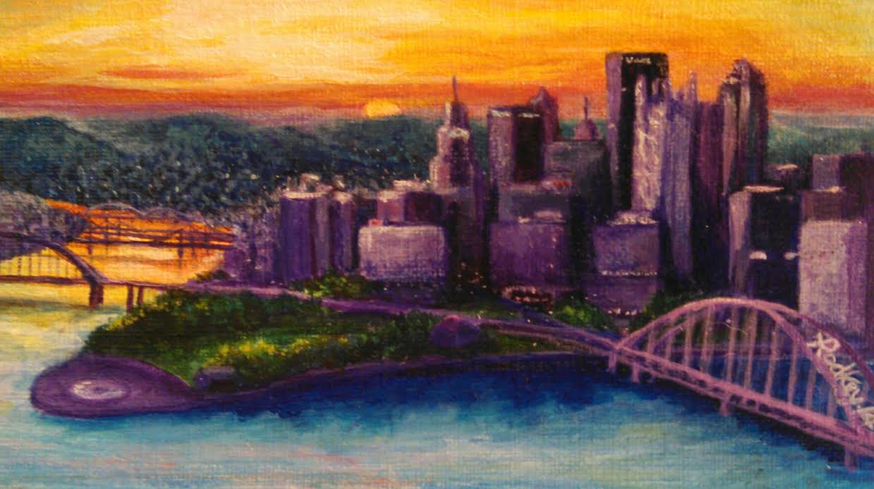 Pittsburgh Painting At PaintingValley Com Explore Collection Of   Pittsburgh Painting 7 