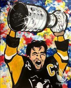243x300 Pin By Elaine Lutty On Pittsburgh Penguins . - Pittsburgh Penguins Painting