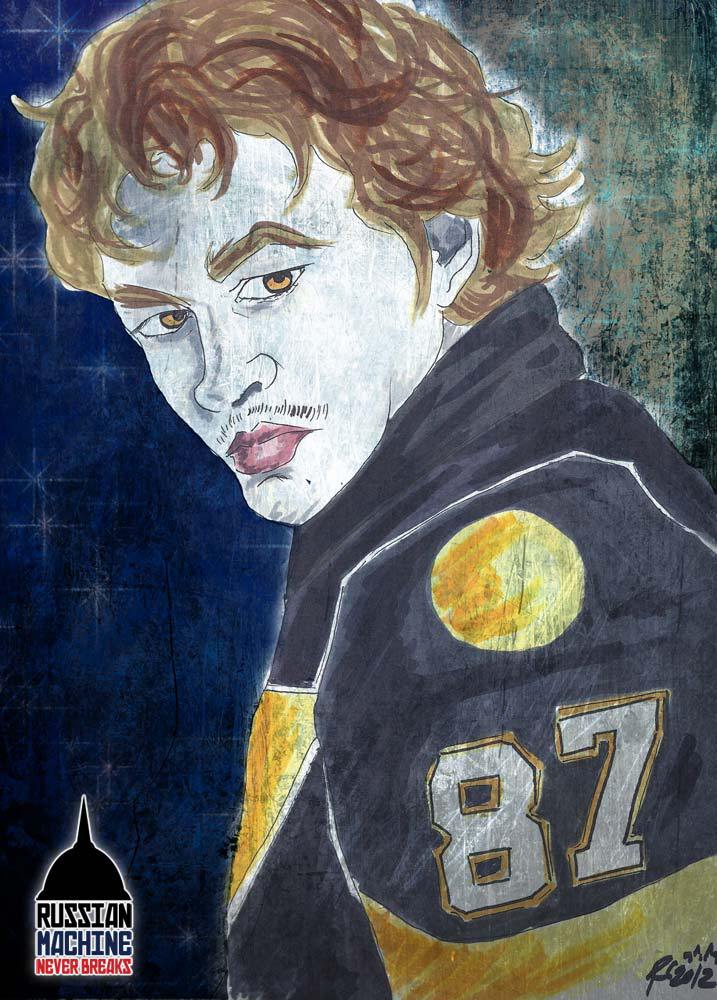 717x1000 Pittsburgh Penguins Pregame - Pittsburgh Penguins Painting