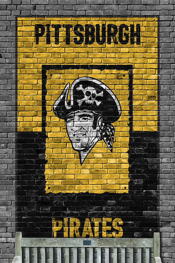 600x900 Pittsburgh Pirates Brick Wall Painting By Joe Hamilton - Pittsburgh Pirates Painting