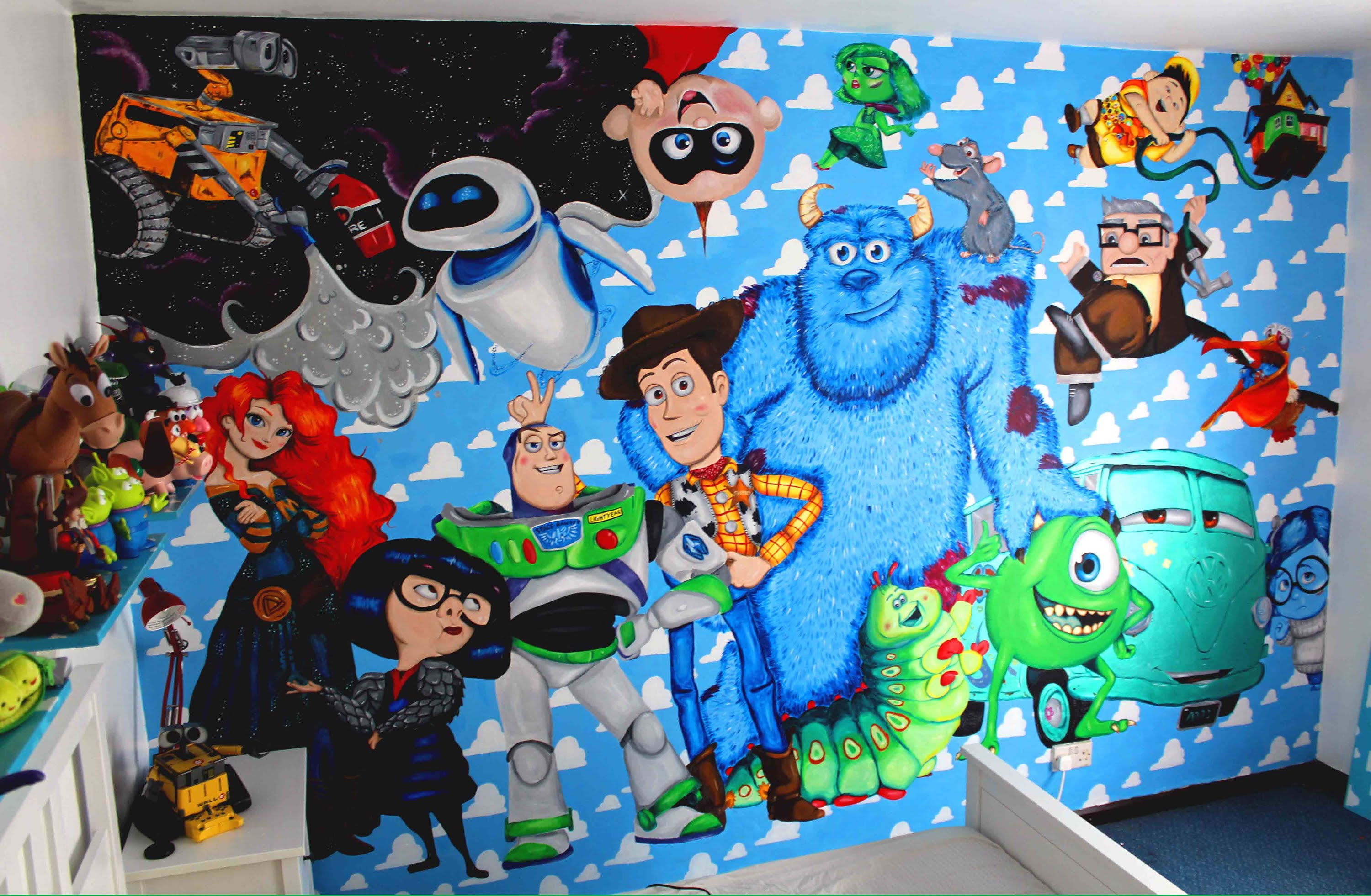 Disney Pixar Art