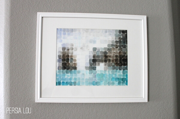 600x396 Watercolor Pixel Painting - Pixel Painting