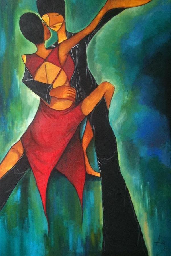 601x900 Dance Me To The End Of Love Painting By Pixie Alex - Pixie Painting