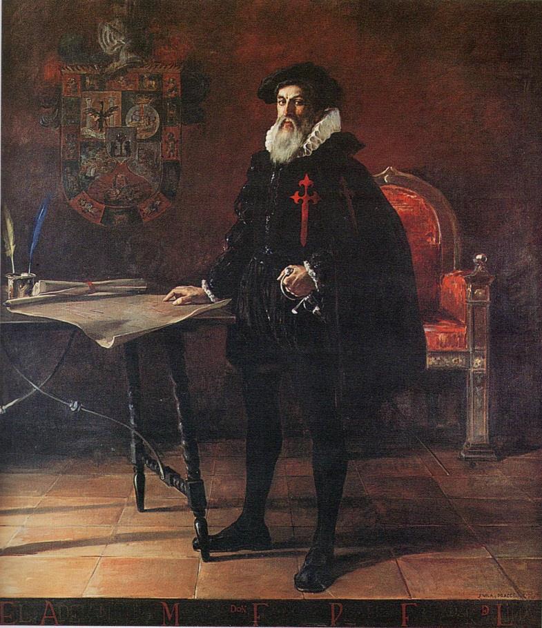 785x910 Filejvp 1925 Francisco Pizarro.jpg - Pizarro Painting