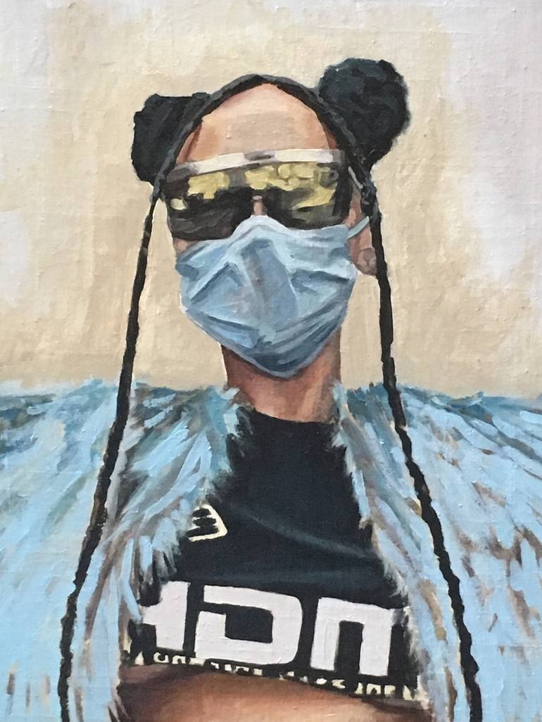 770x1027 Saatchi Art Bad Girl Painting By Raul Pizarro - Pizarro Painting