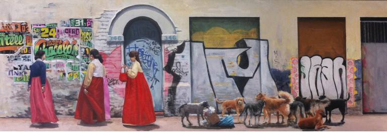 770x266 Saatchi Art Wt Painting By Raul Pizarro - Pizarro Painting