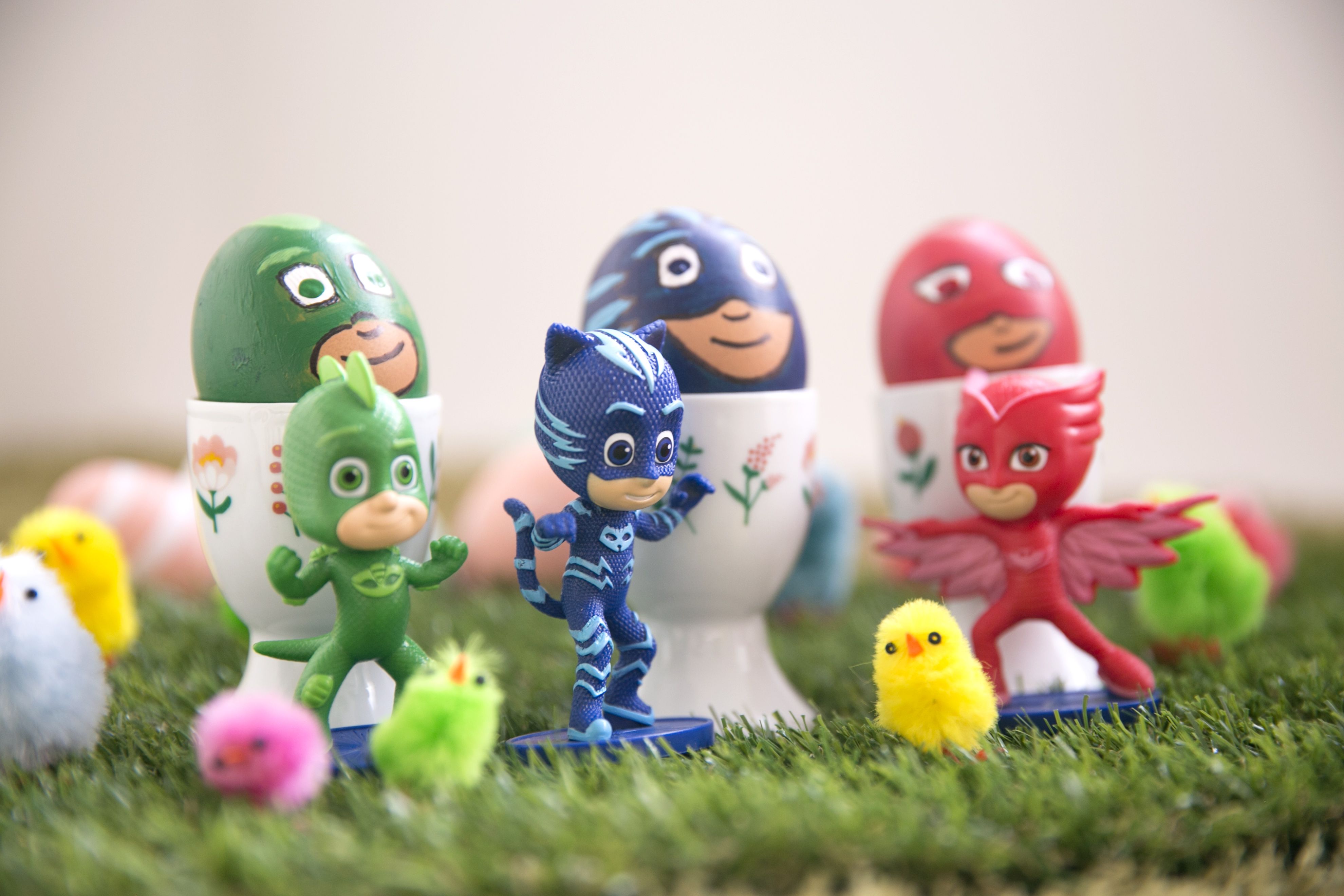 3960x2640 Pj Masks Easter Egg Painting Idea Jaxon Pj Mask - Pj Masks Painting