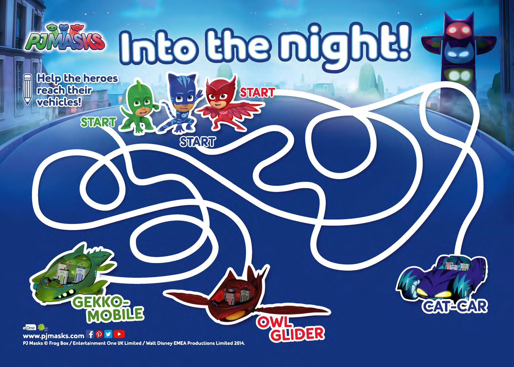 1794x1281 Activities Pj Masks - Pj Masks Painting