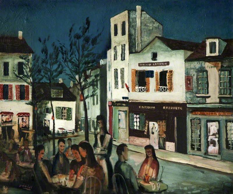 800x666 Place Du Tertre Art Uk - Place Du Tertre Painting