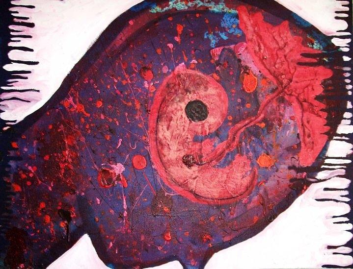 719x549 Mental Placenta Abruption Painting By Sheila Andrews - Placenta Painting