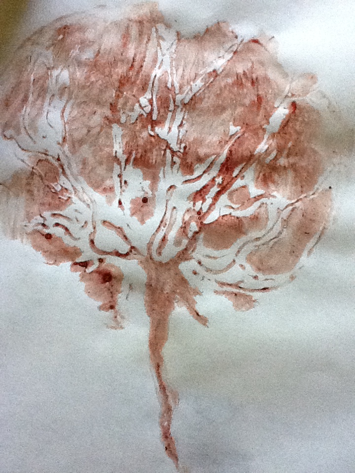 720x960 Placenta Prints Inexplicable Ways - Placenta Painting