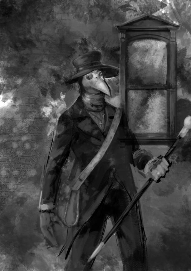 Plague Doctor Painting At Explore Collection Of