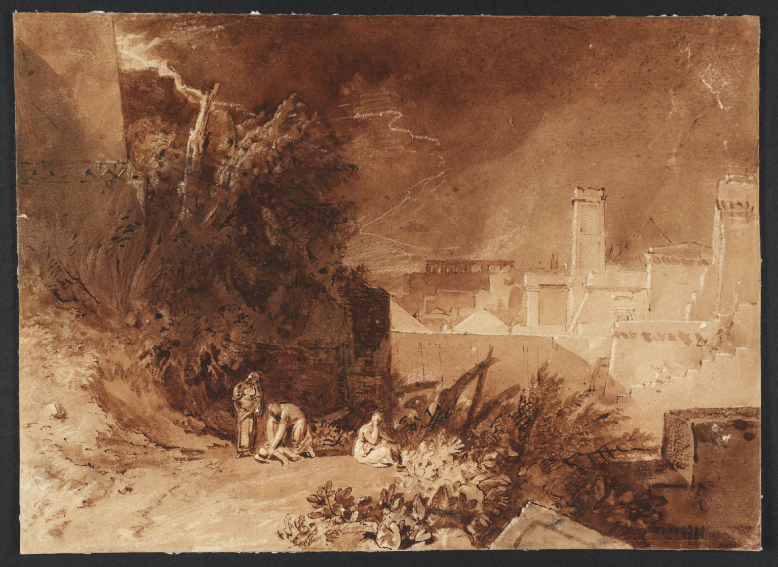 1536x1120 Tenth Plague Of Egypt', Joseph Mallord William Turner, C.1806 7 Tate - Plague Painting