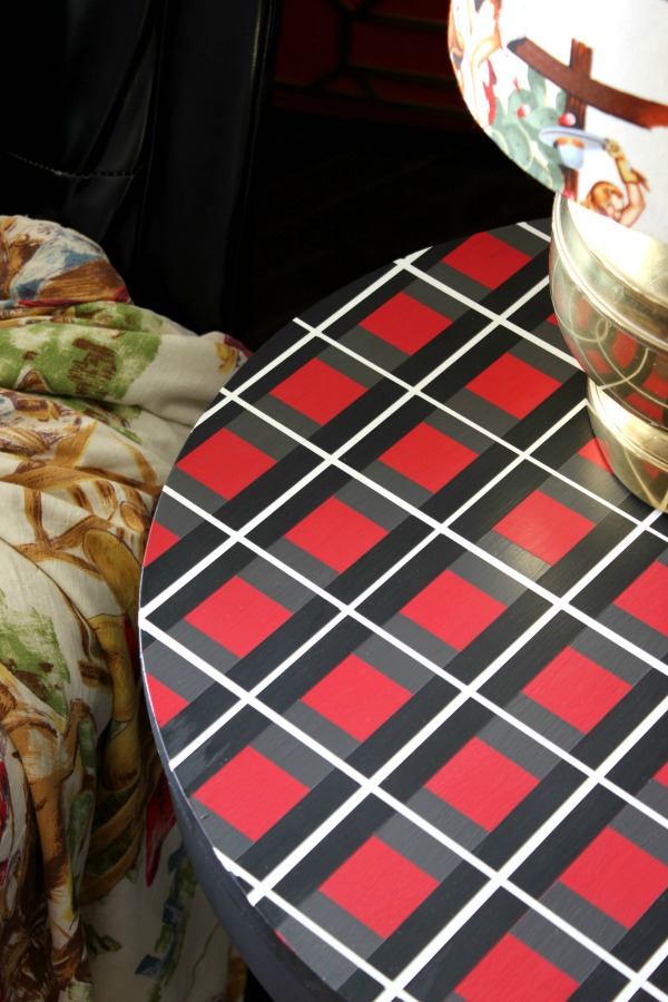 600x900 How To Paint A Plaid Pattern Without Measuring - Plaid Painting