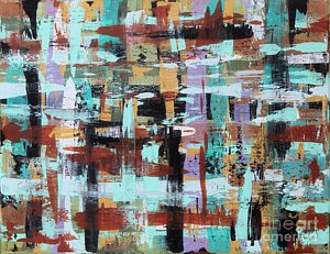 300x231 Plaid Paintings Fine Art America - Plaid Painting