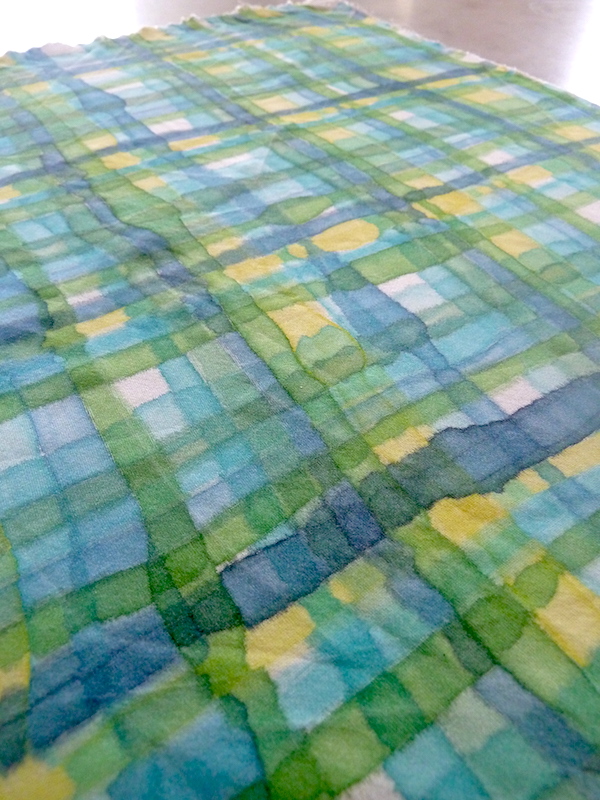 600x800 Diy Plaid Painting Bottle Branch - Plaid Painting