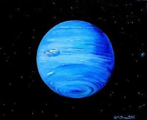 300x245 Planet Neptune - Planet Painting