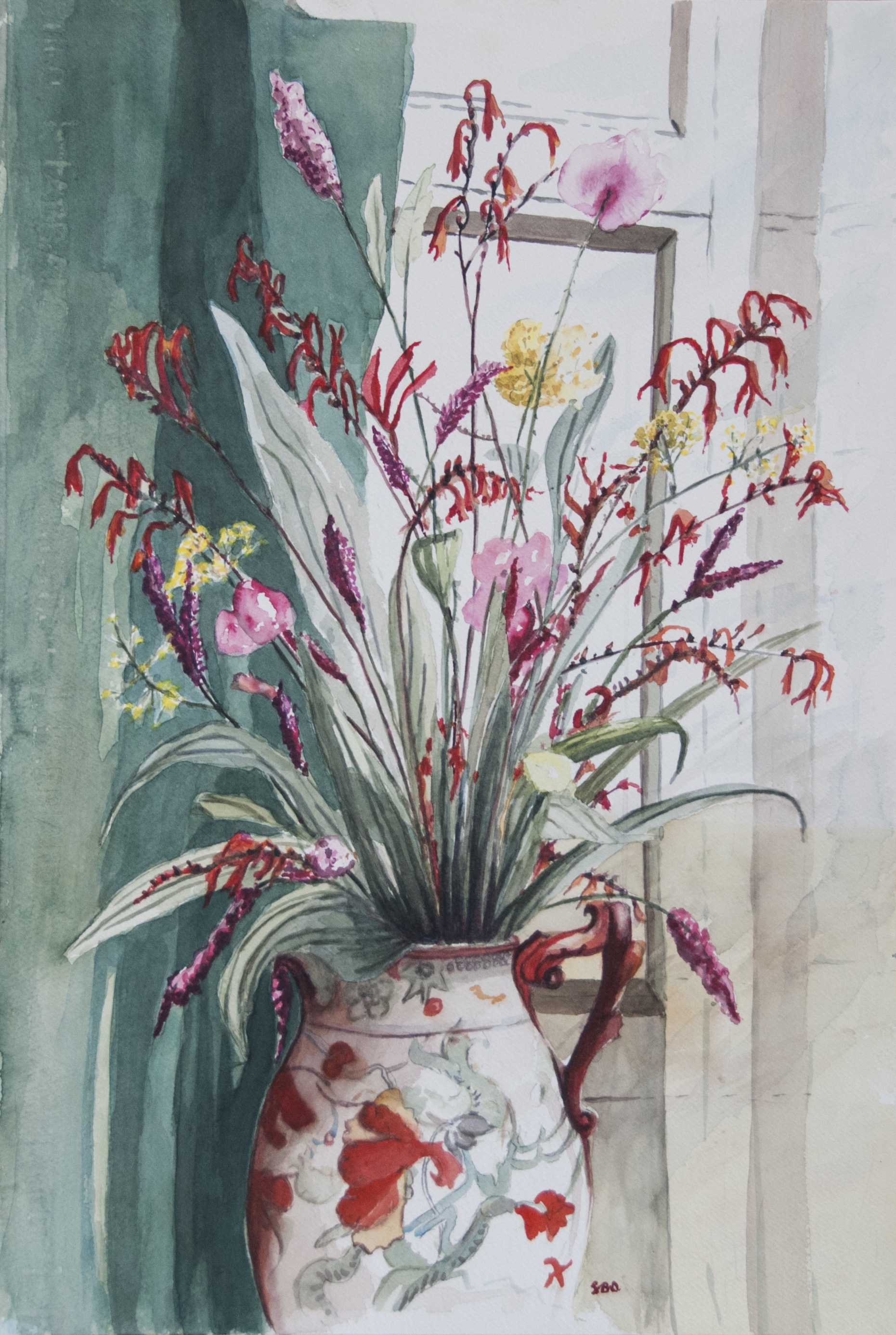 1861x2773 Flower Amp Plant Watercolours Gallery Of Sarah Blackett Ord'S - Plant Painting