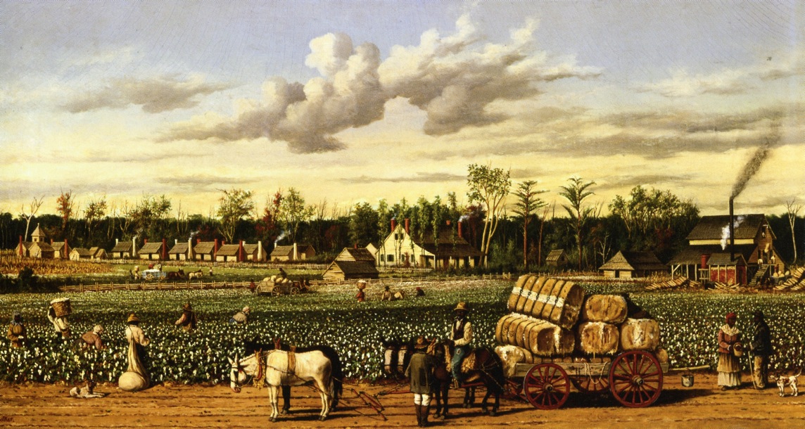 1144x610 Plantation Economy Painting William Aiken Walker Oil Paintings - Plantation Painting