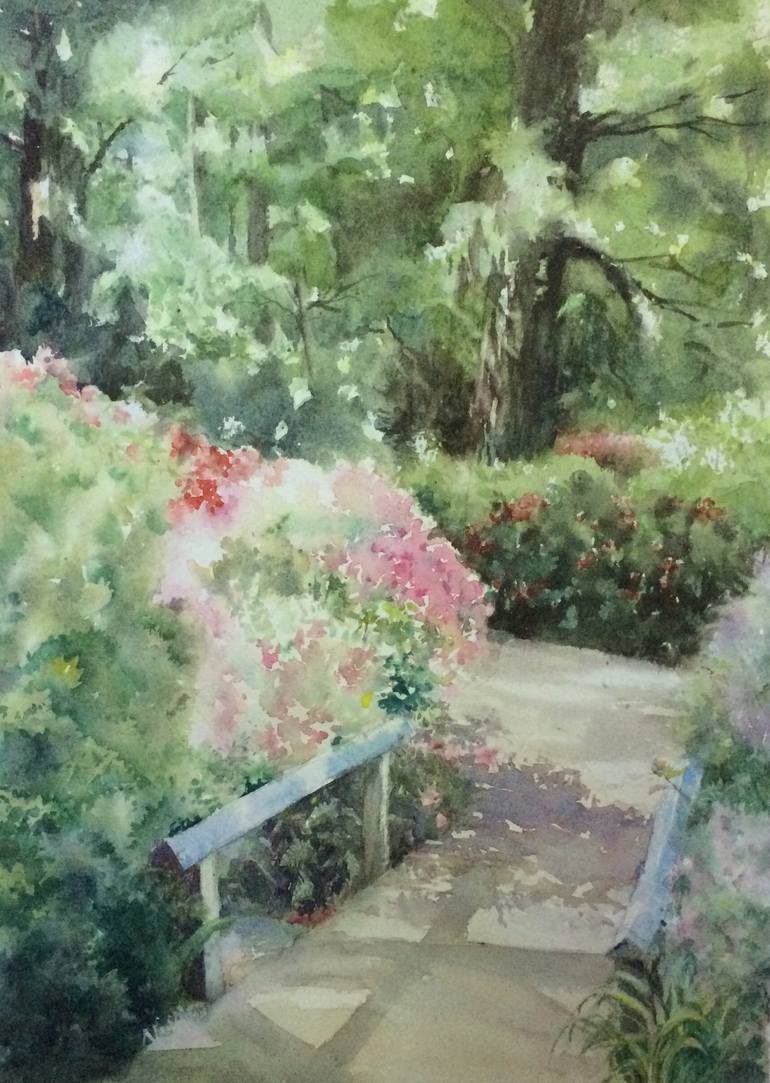 770x1083 Saatchi Art Isabella Plantation Painting By Vivian Sophie - Plantation Painting