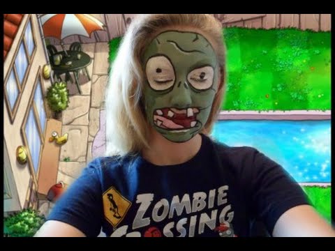 480x360 Plants Vs Zombies Zombie Makeup Tutorial - Plants Vs Zombies Painting