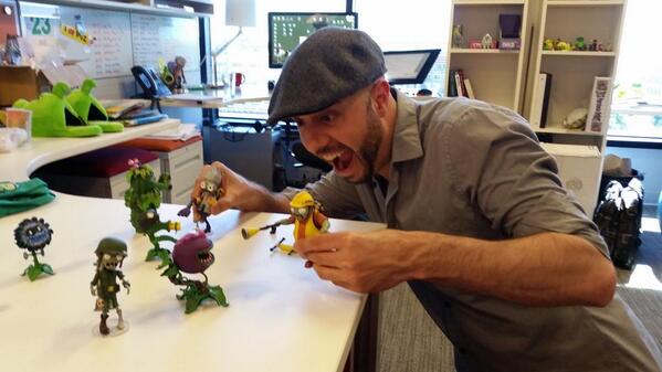 599x337 Plants Vs. Zombies On Twitter - Plants Vs Zombies Painting