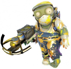 275x268 Painter (Variant) - Plants Vs Zombies Painting