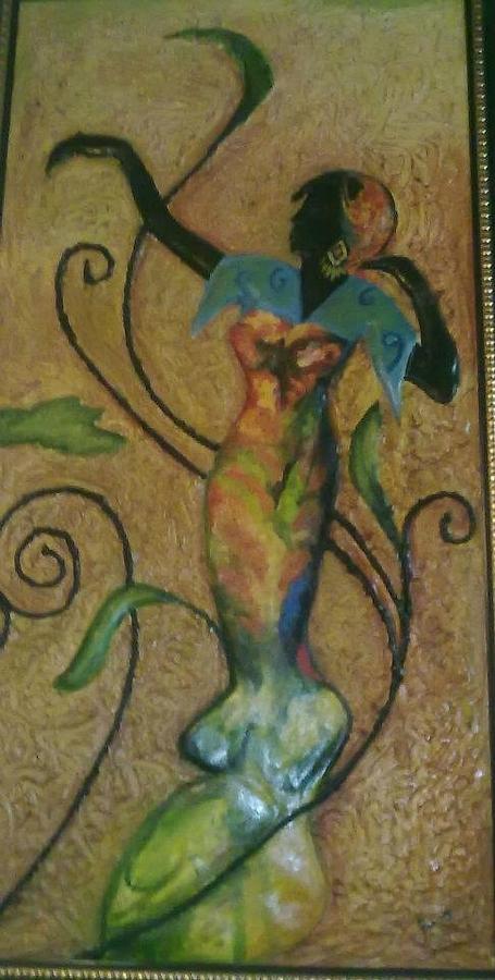 455x900 Plaster Of Paris Sculpture By Ravi Upadhyay - Plaster Of Paris Painting On Canvas