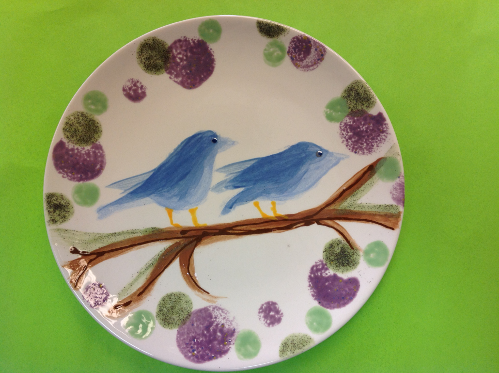 1030x769 Ceramic Painting - Plate Painting