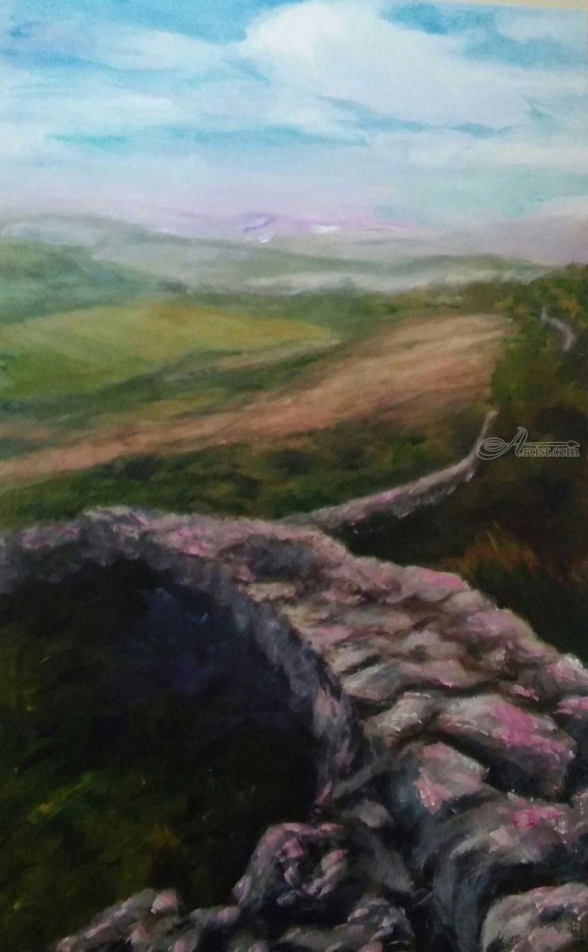 850x1376 On The Tennessee Plateau Paintings By Marion Freeman - Plateau Painting