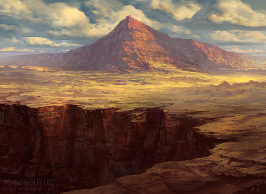 900x658 Plateau By Noahbradley - Plateau Painting
