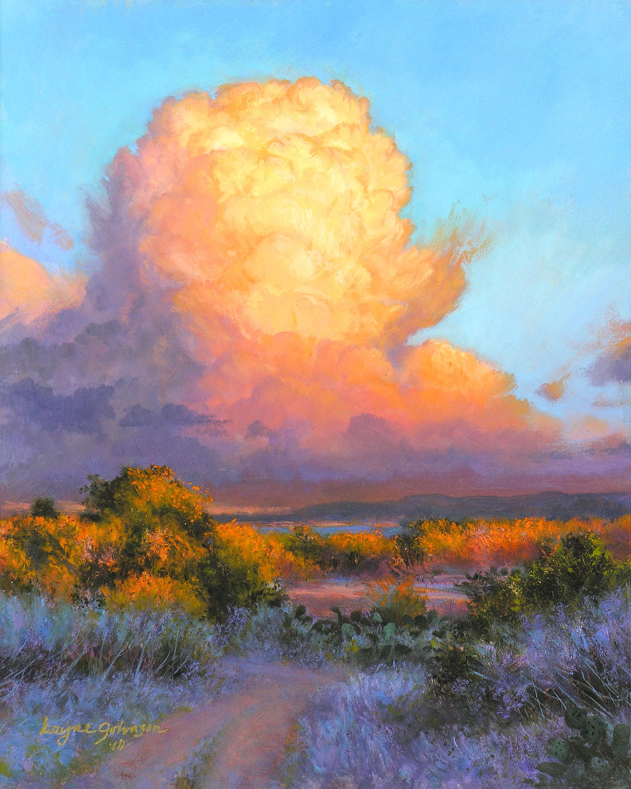 2400x3000 Thunderhead Over The Plateau Layne Johnson Studio - Plateau Painting