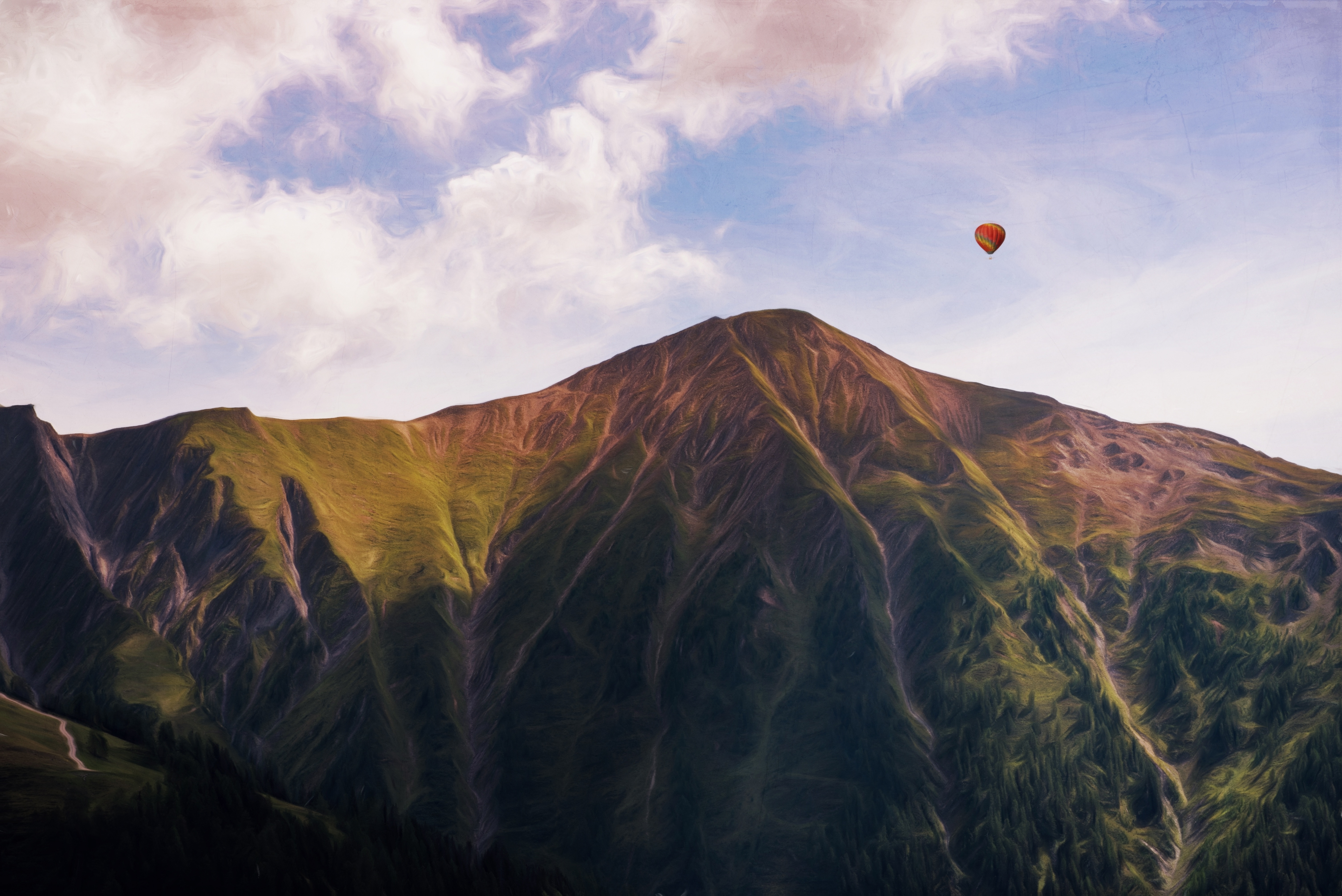 6016x4016 Free Images Landscape, Nature, Wilderness, Cloud, Sky, Sunrise - Plateau Painting