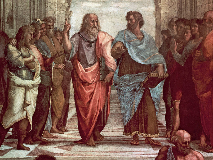 900x675 Plato And Aristotle How Do They Differ - Plato And Aristotle Painting