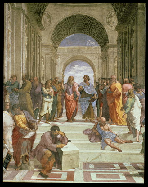 Plato And Aristotle Painting at PaintingValley.com | Explore collection ...