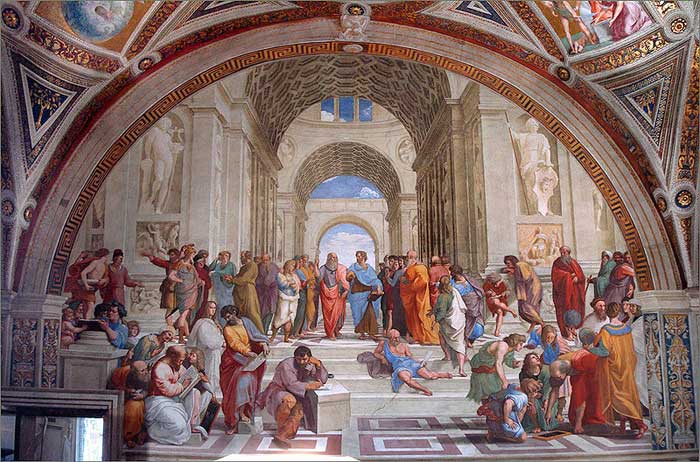 700x462 The Raphael Vatican Works Are Among The Artist's Finest Paintings - Plato Painting