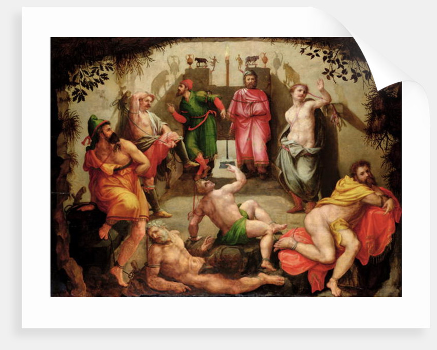 850x681 Plato's Cave Posters Amp Prints By Flemish School - Platos Cave Painting