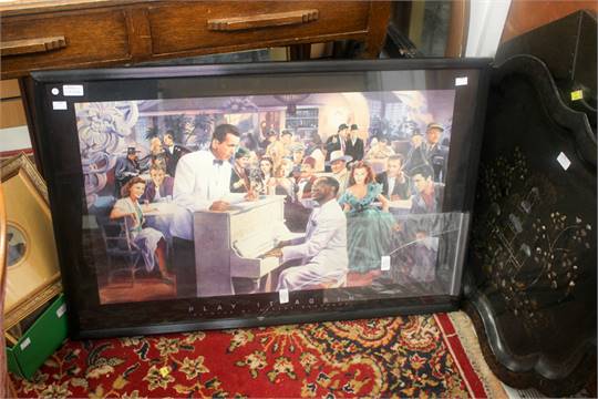 540x360 Play It Again' Print, Taken From An Original Painted By George - Play It Again Painting