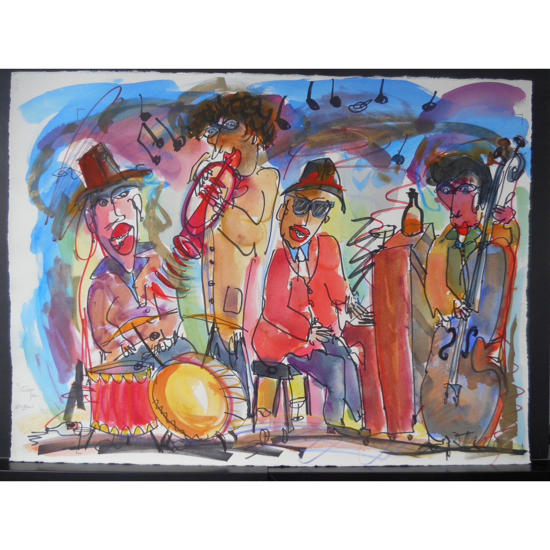 1800x1800 Play It Again Sam'' By David Guy Turner - Play It Again Painting