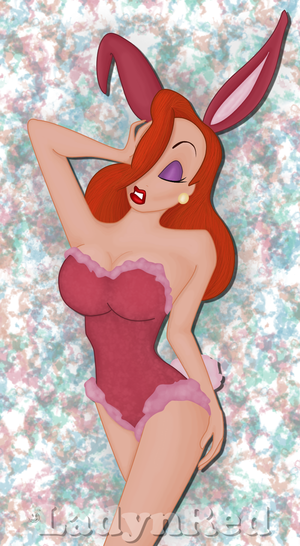 600x1090 Playboy Rabbit By Luckyladynred - Playboy Painting