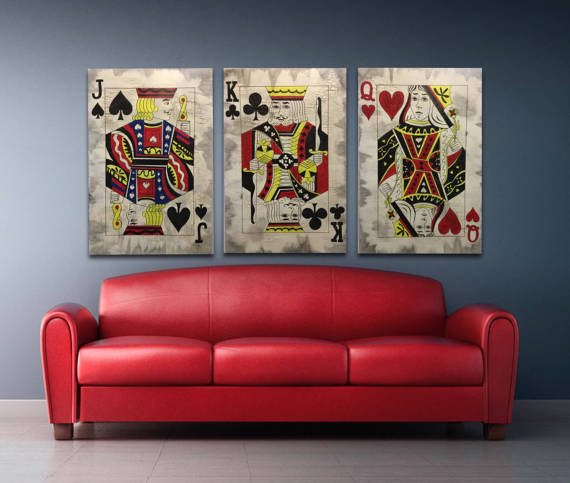 Playing Card Painting at PaintingValley.com | Explore collection of ...