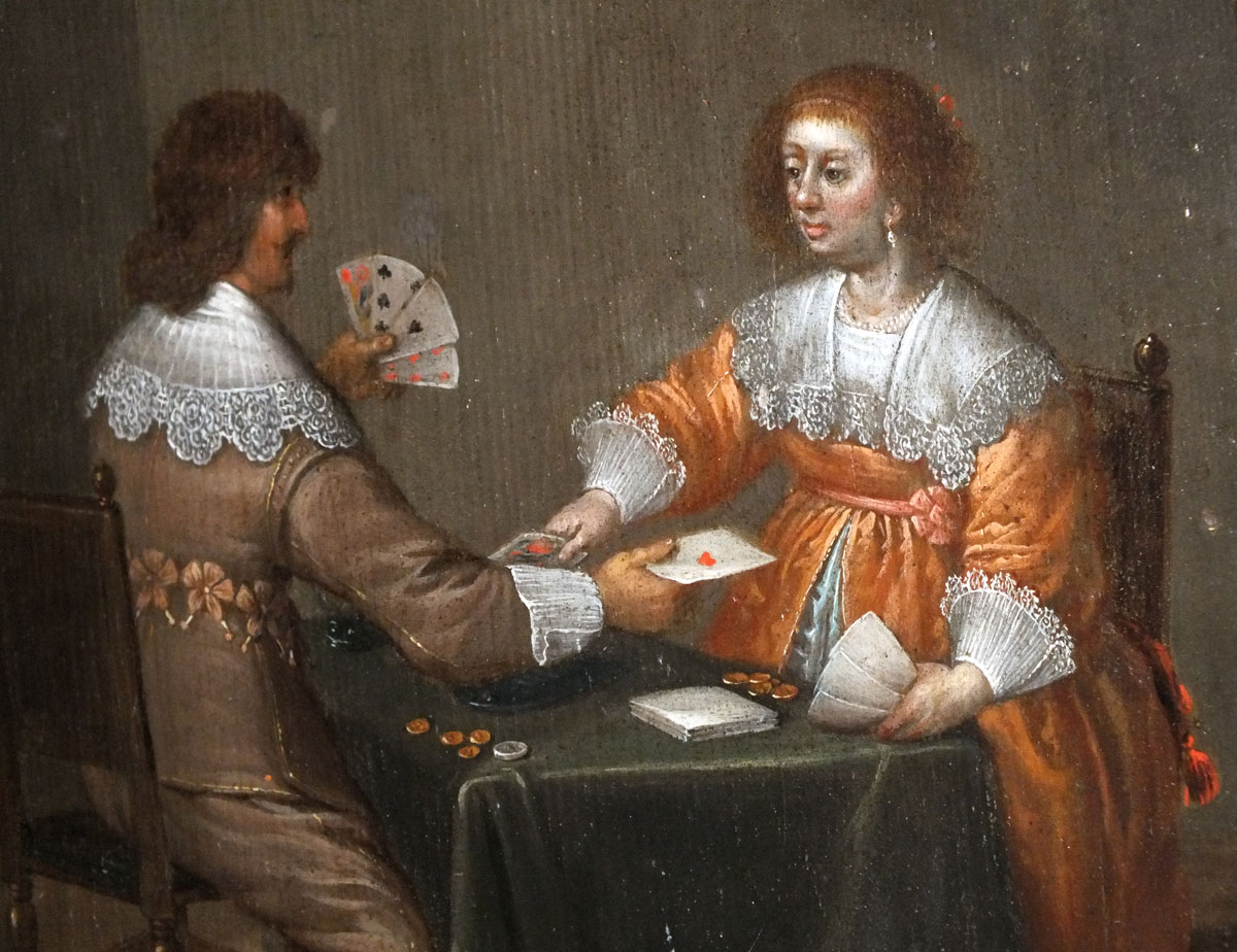 1200x924 Netherlands - Playing Card Painting