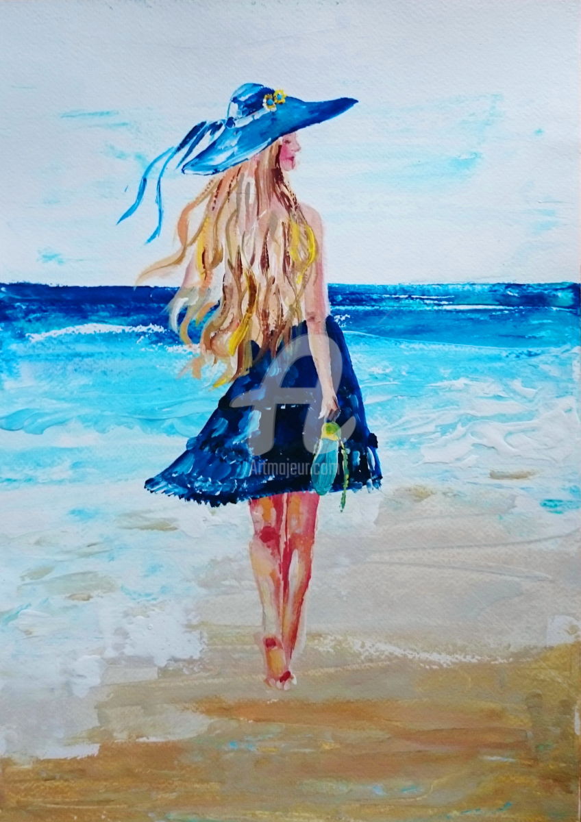 848x1200 Summer Please Come Back! (Alena Shymchonak) - Please Painting