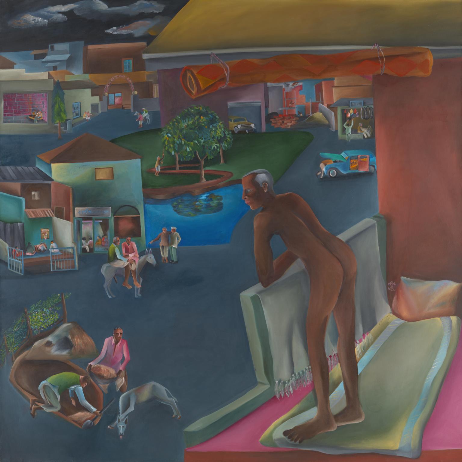 1536x1534 You Can'T Please All', Bhupen Khakhar, 1981 Tate - Please Painting