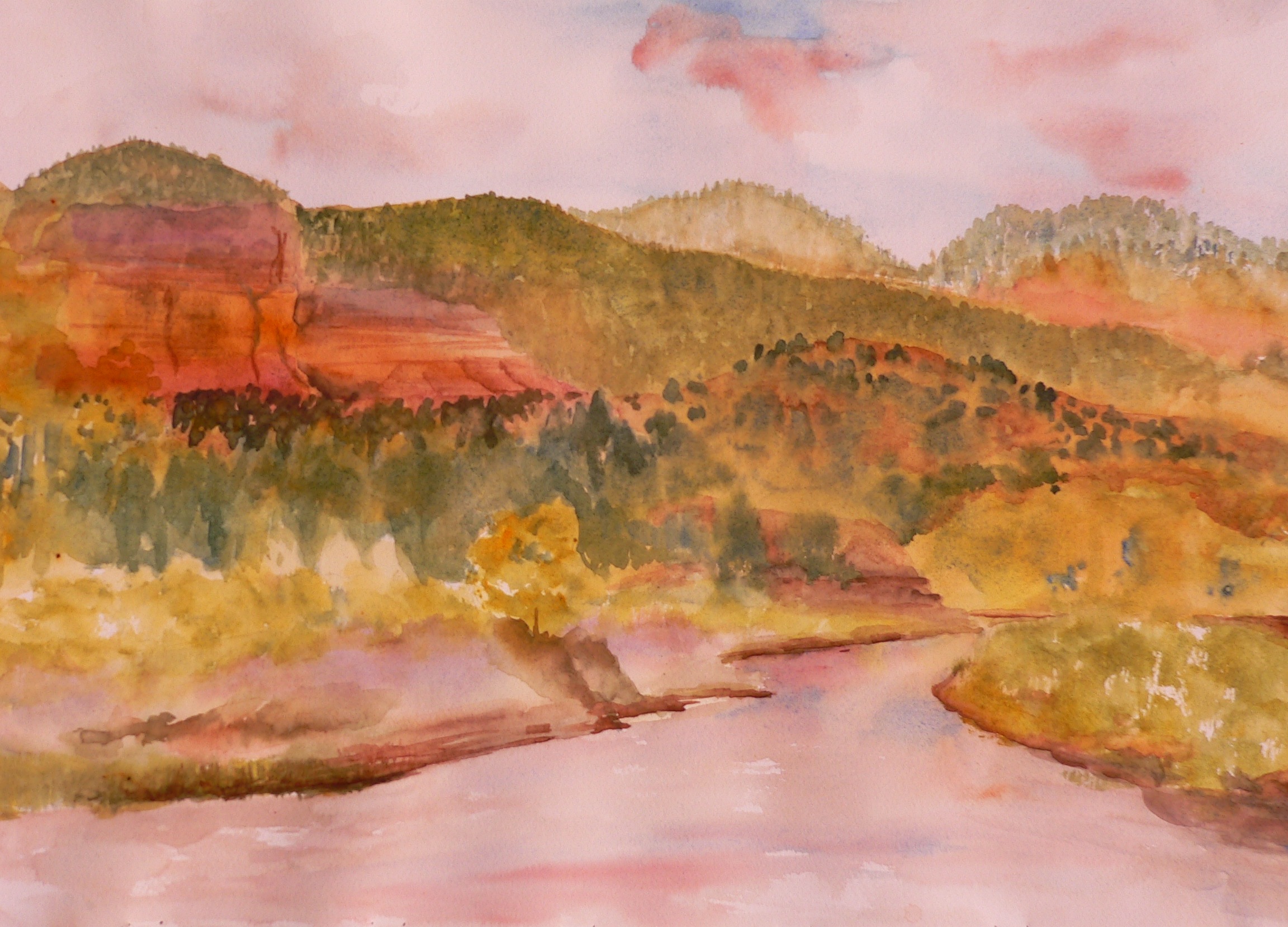 2304x1658 Landscape Paintings Marilee Ford, Plein Air Painter, Watercolor - Plenaire Painting