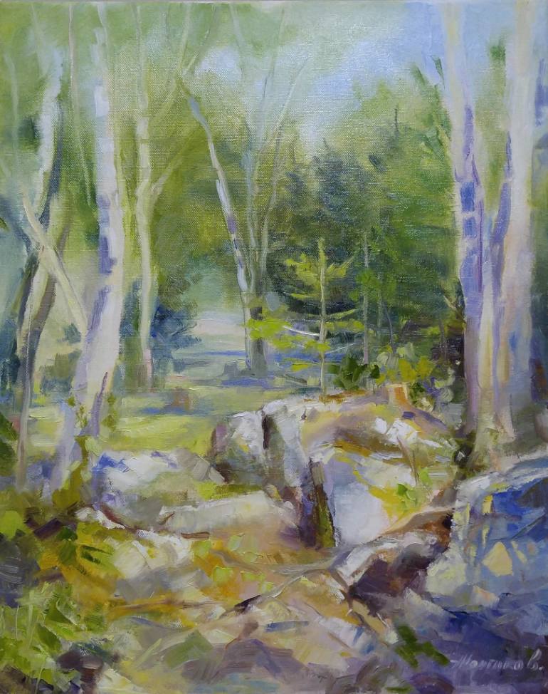 770x974 Saatchi Art Such A Beatiful Day (Plenair) 20x16'' Painting By - Plenaire Painting